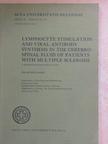 Mauri Reunanen - Lymphocyte Stimulation and Viral Antibody Synthesis in the Cerebrospinal Fluid of Patients with Multiple Sclerosis [antikvár]