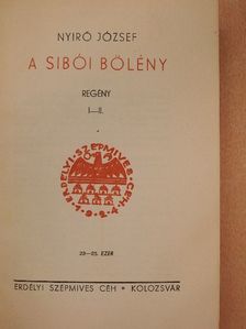 Nyirő József - A sibói bölény I-II. [antikvár]