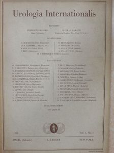 E. Schmiedt - Urologia Internationalis 1/1955 [antikvár]