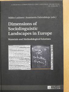 Dimensions of Sociolinguistic Landscapes in Europe [antikvár]