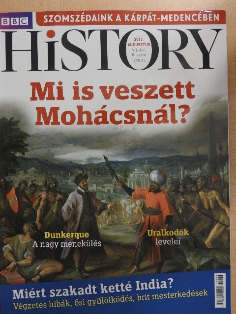 BBC History 2017. augusztus [antikvár]