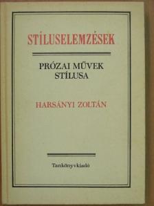 Harsányi Zoltán - Stíluselemzések [antikvár]