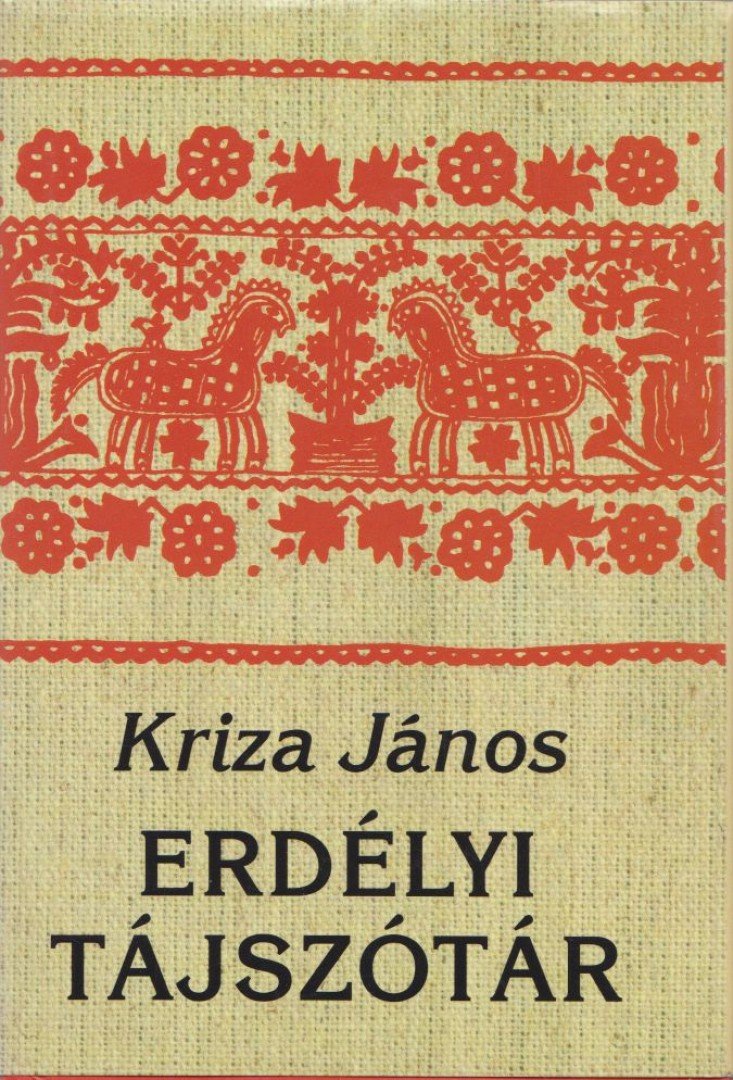 KRIZA JÁNOS - Erdélyi tájszótár [antikvár]