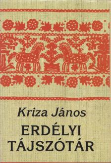 KRIZA JÁNOS - Erdélyi tájszótár [antikvár]