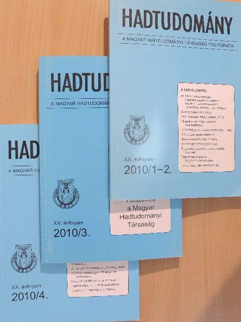 Berek Tamás - Hadtudomány 2010/1-4. [antikvár]