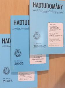 Berek Tamás - Hadtudomány 2010/1-4. [antikvár]