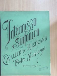 Pietro Mascagni - Intermezzo sinfonico [antikvár]