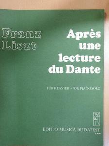 Franz Liszt - Aprés une lecture du Dante [antikvár]