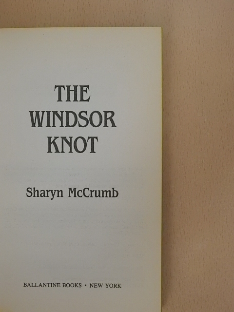 Sharyn McCrumb - The Windsor Knot [antikvár]