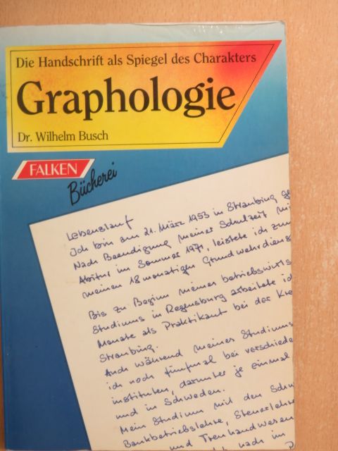 Dr. Wilhelm Busch - Graphologie [antikvár]