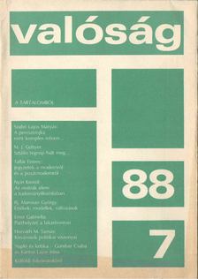 Kőrösi József - Valóság 1988/7. [antikvár]