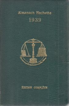 Almanach Hachette 1939 [antikvár]