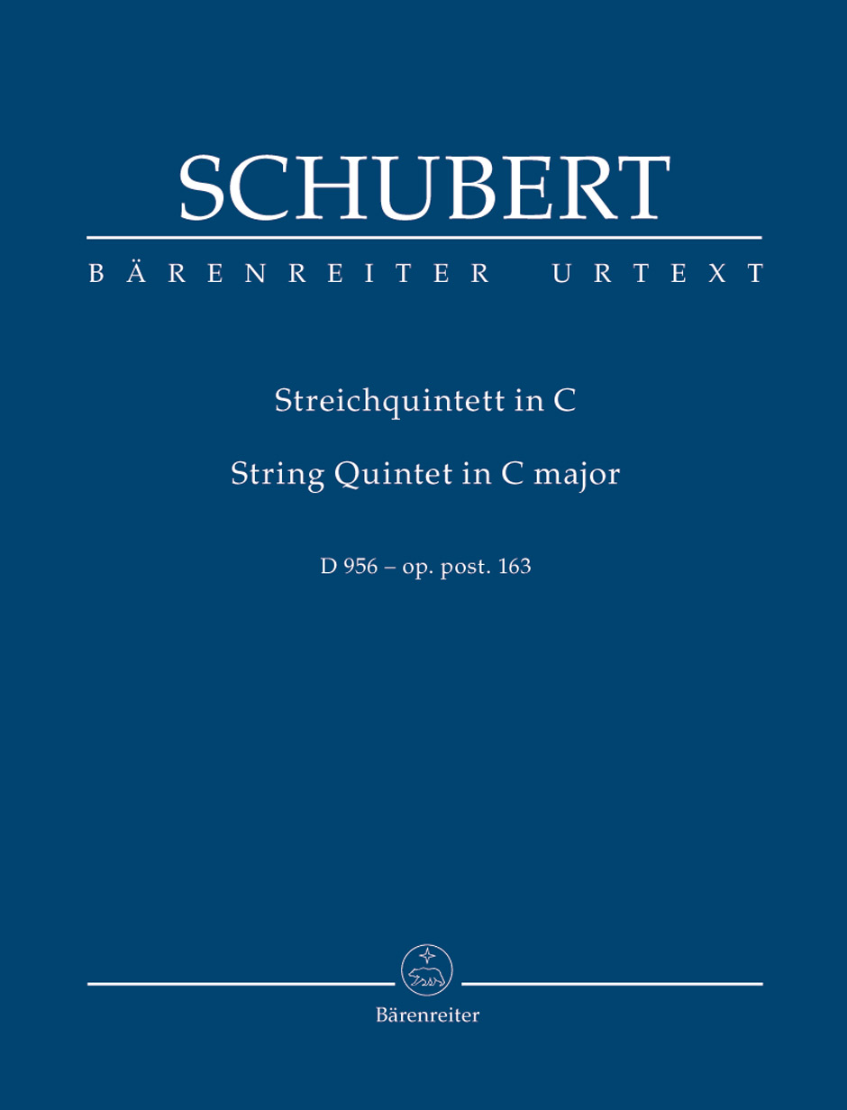 Franz Schubert - STREICHQUINTETT IN C D 956 - OP.POST. 163 TASCHENPARTITUR URTEXT (CHUSID)