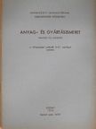 Sallay Antal - Anyag- és gyártásismeret [antikvár]