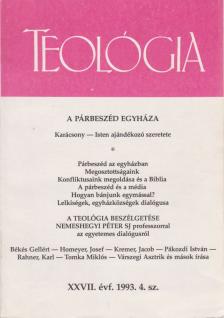 SZENNAY ANDRÁS - Teológia 1993/4. [antikvár]