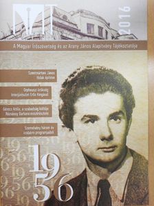 Csontos János - A Magyar Írószövetség Tájékoztatója 2016. [antikvár]