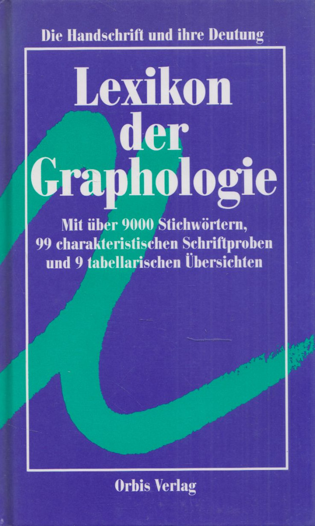 Hans Hubmann - Lexikon der Graphologie [antikvár]