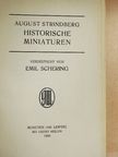 August Strindberg - Historische Miniaturen [antikvár]