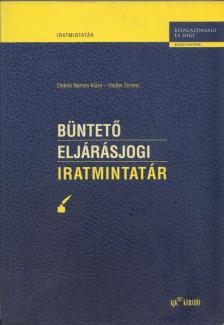 Büntető eljárásjogi iratmintatár [antikvár]