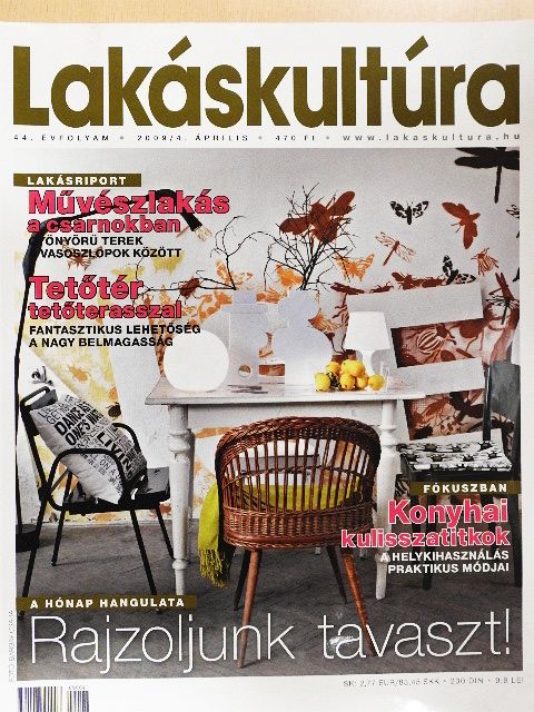 Lakáskultúra 2009. április [antikvár]