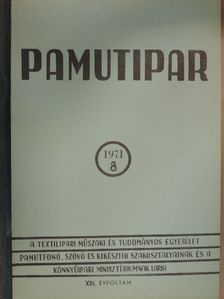 Dolesch Istvánné - Pamutipar 1971/8. [antikvár]