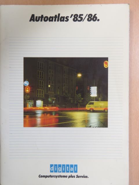 Autoatlas '85/86 [antikvár]