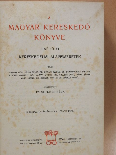 Dr. Domanovszky Sándor - A magyar kereskedő könyve I. [antikvár]