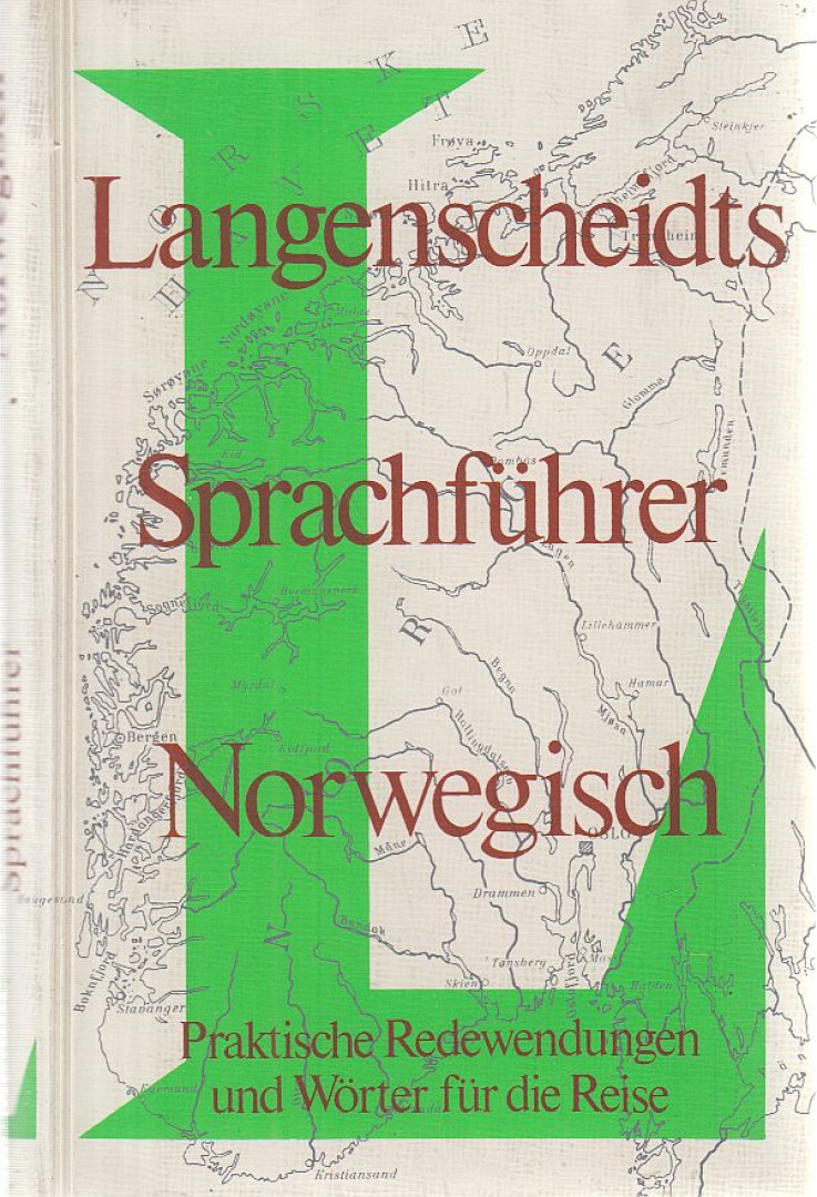 Kjell Bjornskau, Bjornskau, Else-Helén - Langenscheidts Sprachführer Norwegisch [antikvár]
