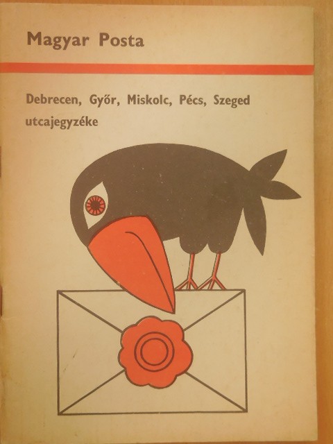 Debrecen, Győr, Miskolc, Pécs, Szeged utcajegyzéke [antikvár]