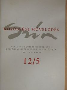 Antal György - Szín - Közösségi művelődés 2007. november [antikvár]