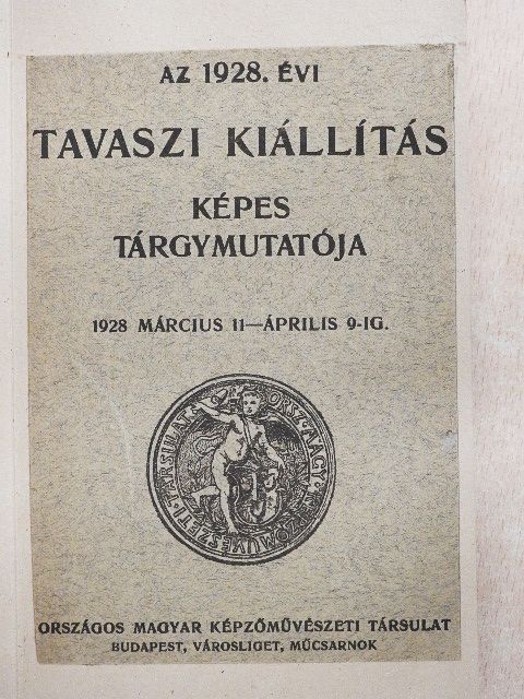 Az 1928. évi Tavaszi Kiállítás képes tárgymutatója [antikvár]