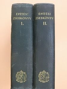 Balogh György - Építési zsebkönyv I-II. [antikvár]