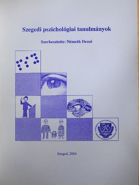 Aczél Balázs - Szegedi pszichológiai tanulmányok [antikvár]