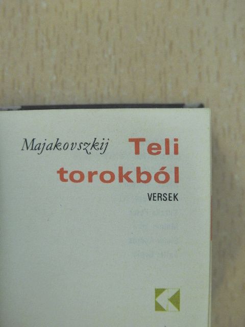 Majakovszkij - Teli torokból (minikönyv) (számozott) [antikvár]
