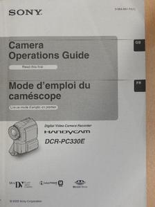 Sony DCR-PC330E Camera Operations Guide/Mode d'emploi du caméscope [antikvár]