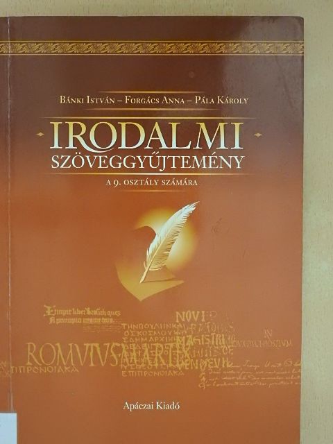 Bánki István - Irodalmi szöveggyűjtemény [antikvár]
