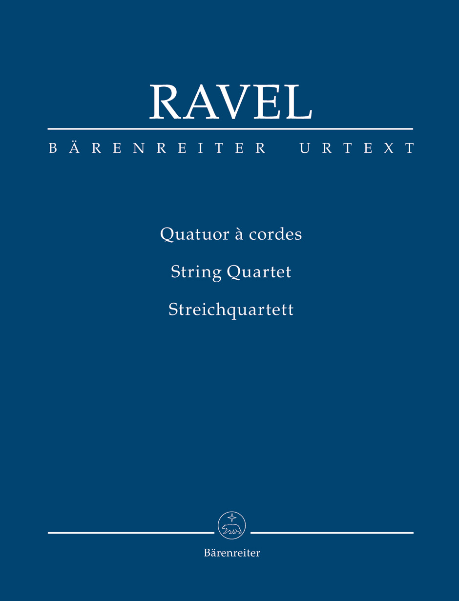 RAVEL... - QUATUOR A CORDES TASCHENPARTITUR URTEXT (JULIETTE APPOLD)