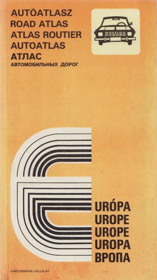 Bassa Lászlóné, Boholy Ágnes, Fekete Viola, Kovács Pál, Kutassy Ilona (szerk.), Nánai Ferenc, Péczi Ernőné, Tóth Csilla, Tóth Mihály, Dr. Vagács András - Európa Autóatlasz [antikvár]
