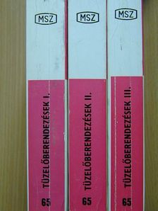 Tüzelőberendezések I-III. [antikvár]