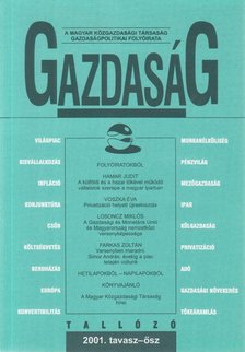 Schweitzer Iván - Gazdaság 2001. tavasz-ősz [antikvár]