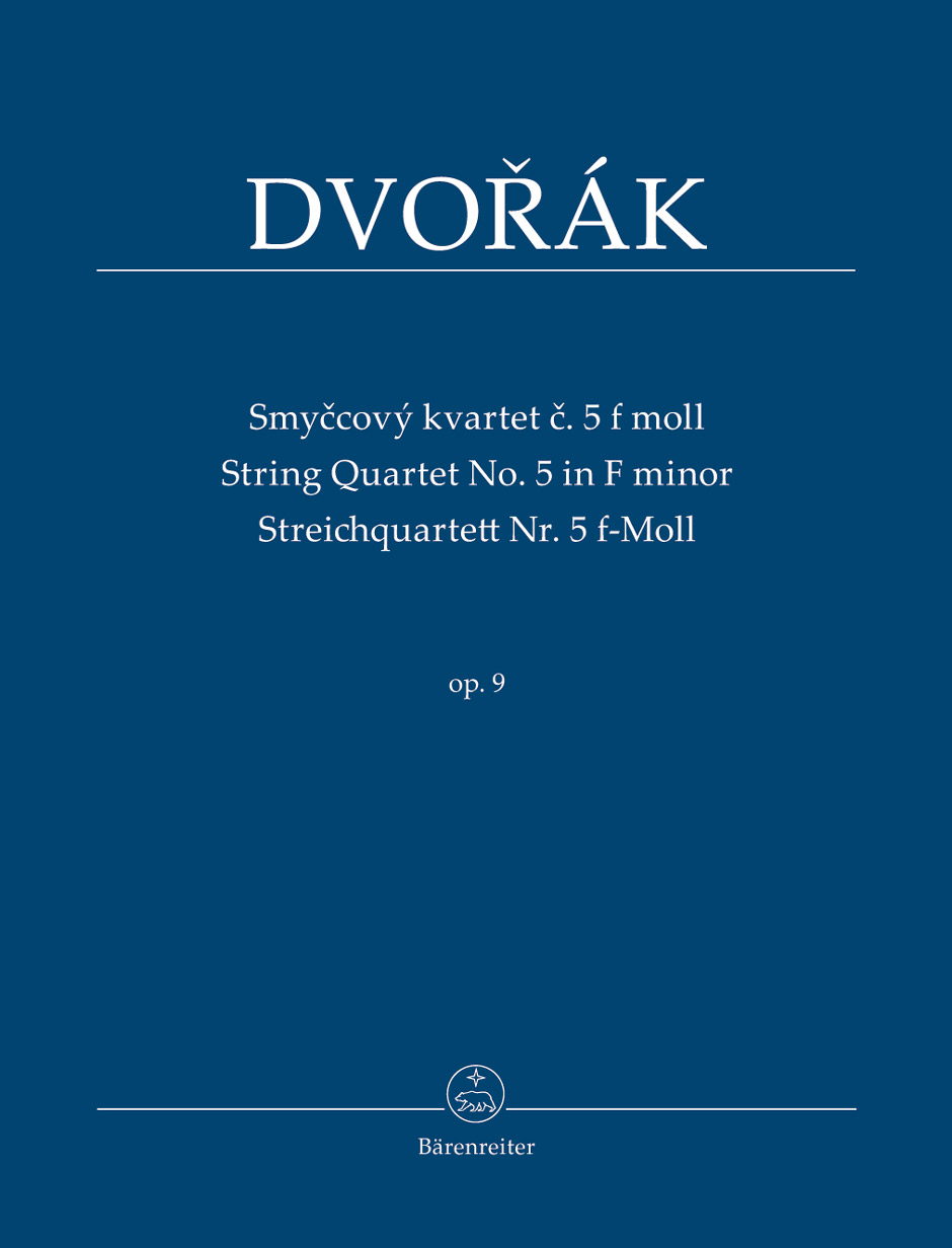 DVORAK - STREICHQUARTETT NOR.5 f-MOLL OP.9