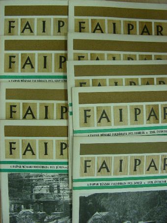 Bakay István - Faipar 1973. (nem teljes évfolyam) [antikvár]