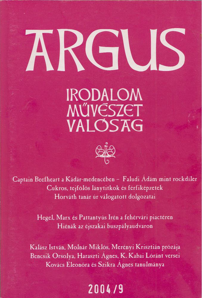 Tódor János - Árgus 2004/9 [antikvár]