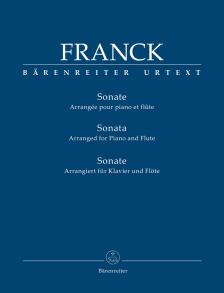 Franck - SONATE POUR PIANO ET VIOLON. ARR. POUR PIANO ET FLUTE PAR FRANZ LINDEN