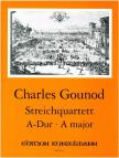 GOUNOD, CHARLES - STREICHQUARTETT A-DUR ERSTAUSGABE (L.J.DROP) PARTITUR UND STIMMEN