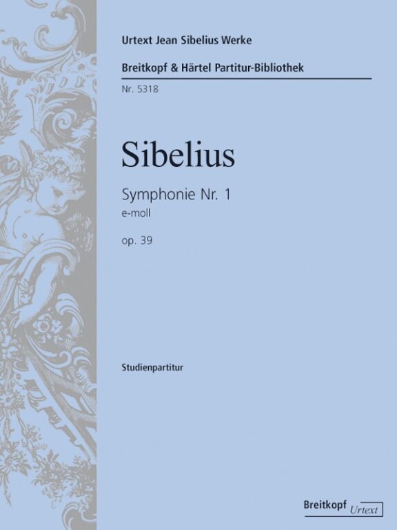 SIBELIUS - SYMPHONIE NR.1 e-MOLL OP.39 STUDIENPARTITUR URTEXT (TIMO VIRTANEN)