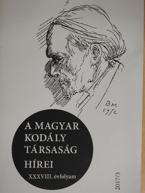 Hartyányi Judit - A Magyar Kodály Társaság Hírei 2017/3. [antikvár]