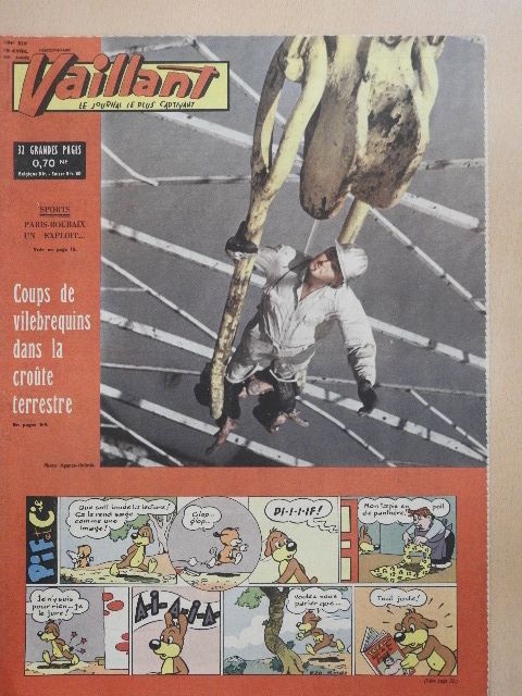 Godard - PIF Vaillant 9. Avril 1961 [antikvár]