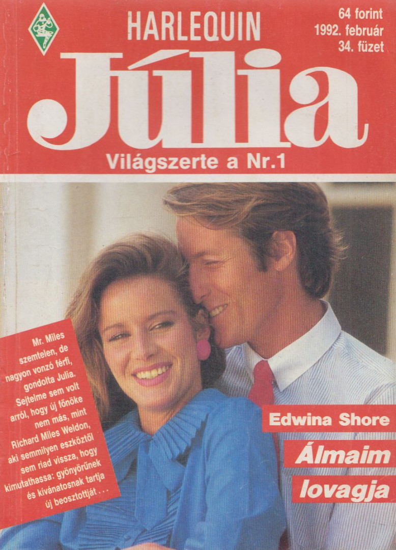 Edwina Shore - Júlia 34. - Álmaim lovagja [antikvár]