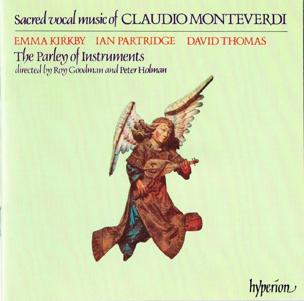 MONTEVERDI. - SACRED VOCAL MUSIC CD GOODMAN, HOLMAN